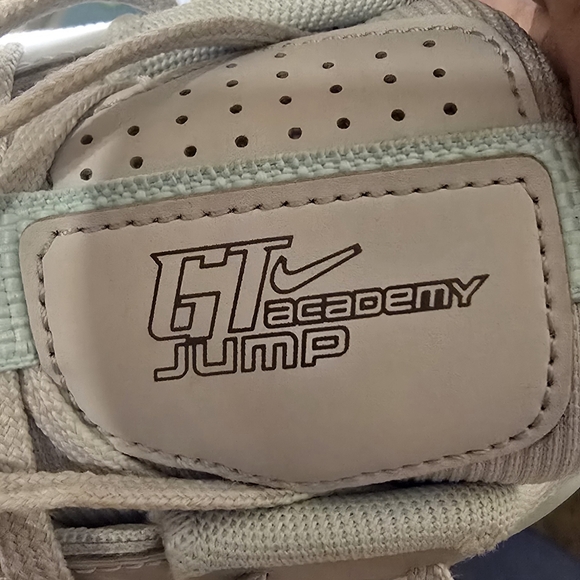 Nike | JT Academy Jump | Men's | Gray and Blue | Athletic Shoes | Size 8 - Picture 3 of 13